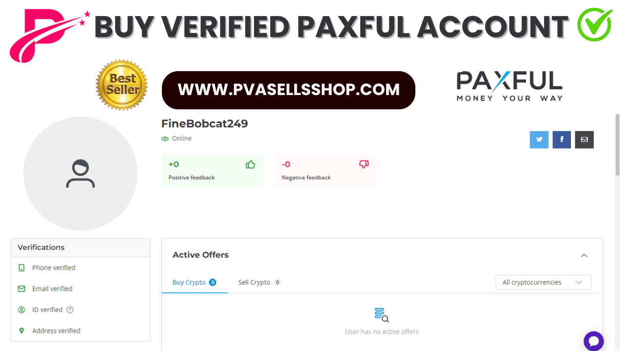 Buy Verified Paxful Account