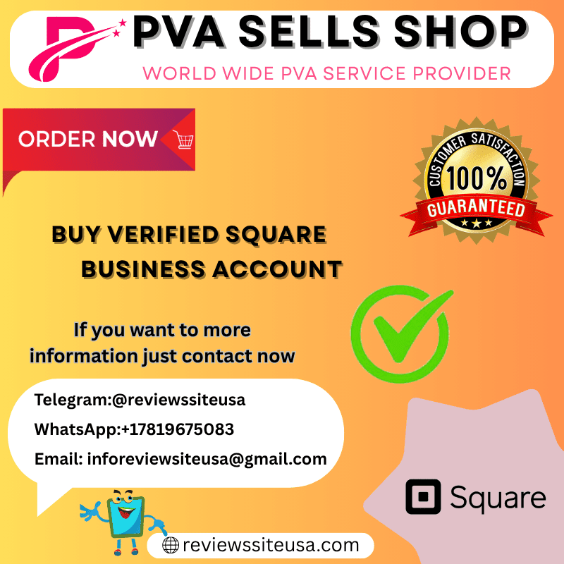 Buy Verified SQUARE Business Account