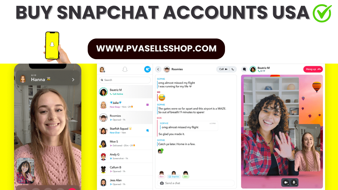 Buy Snapchat Accounts