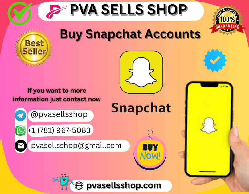 Buy Snapchat Accounts